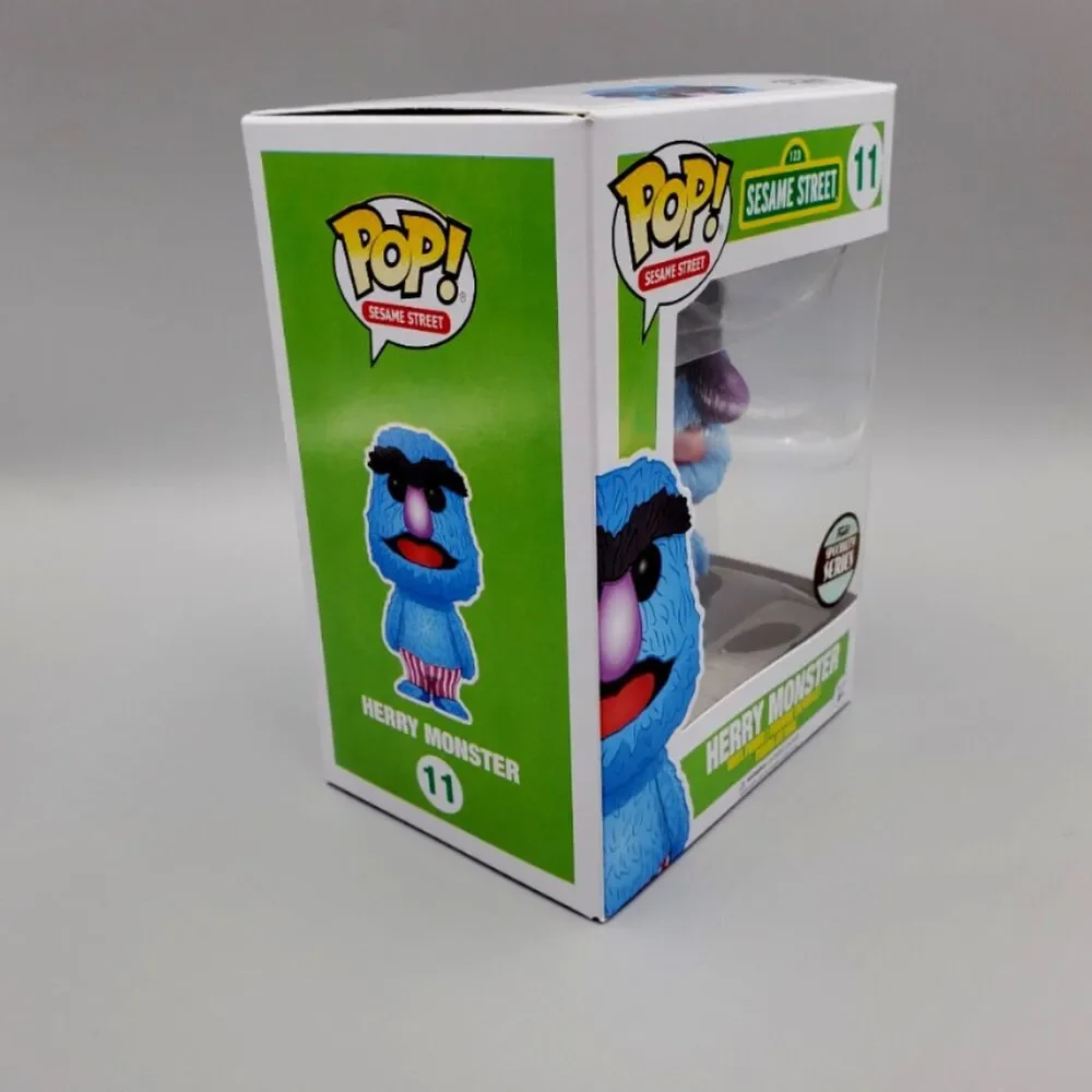 Sesame Street Big Herry Monster Pop Funko Vinyl Figure Specialty NIB 4